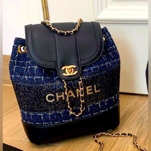 Beaute CC Blue/Black Small Backpack New